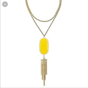 Kendra Scott Rayne Necklace Yellow